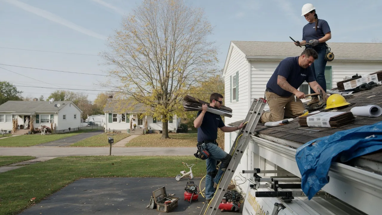 Local Roofing Contractors in Wyoming, IL near me